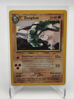 Pokemon German Donphan Neo Genesis 21/111 Unlimited Non-holo Rare LP TCG - Image 1