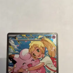 Pokemon TCG Pokemon Lillie's Clefairy Ex Clefairy Holo - Image 4