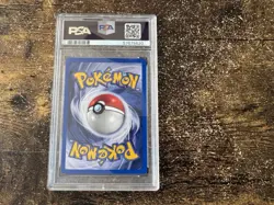Pokemon 2000 Gym Heroes Blaine's Moltres 1/132 Holo Rare PSA 7 Unlimited English - Image 2