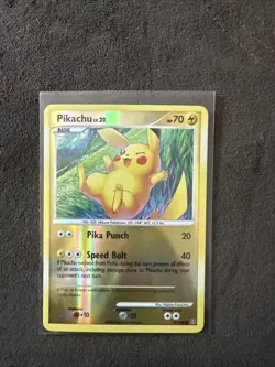 Pikachu NM 70/100 Stormfront Pokemon TCG Reverse Holo Nm - Image 1