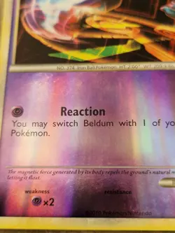 Pokemon TCG Beldum Unleashed 44/95 Reverse Holo Common NM/LP - Image 3