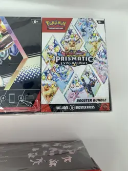 LOT OF 2 - Pokemon Prismatic Evolutions Surprise Box & Booster Bundle Sams Club - Image 5