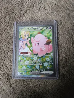 Lillie's Clefairy ex 184/159 Journey Together SIR Pokemon TCG NM - Image 1