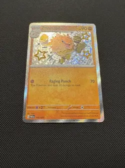 Pokemon TCG Primeape 170/091 SV: Paldean Fates Shiny Rare Near Mint - Image 2