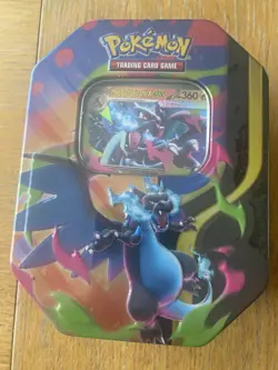 Pokemon TCG Mega Evolution Charizard ex Tin X Brand New and Sealed - Image 1