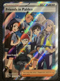 Pokemon Friends in Paldea 137/131 Prismatic Evolutions SV Ultra Rare NM - Image 1