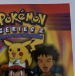 Pokemon SERIES 2 CHECKLIST NON-Holo Topps Blue Logo 1st TV Animation 2000 RARE - Image 4