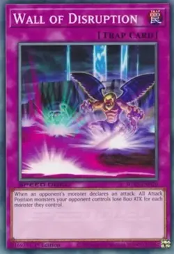 Wall of Disruption - SGX3-ENH20 - Common - 1st Edition Near Mint Yugioh Card - Image 1