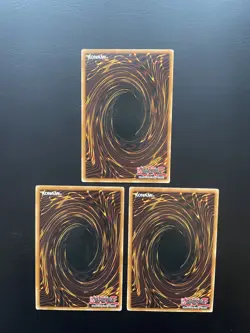 Yugioh Slate Warrior SD8-EN005 1st Edition Common LP X3 - Image 2