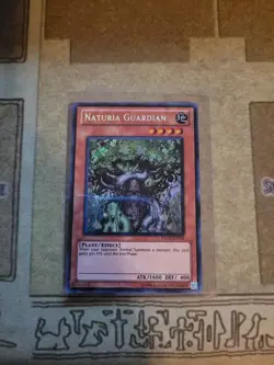 YUGIOH TCG NATURIA GUARDIAN HA02-EN003 SECRET UNLIMITED EDITION NM - Image 1