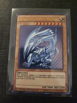 3x Blue-Eyes White Dragon CT13-EN008 Ultra Original SDK Kaiba Artwork YUGIOH LP+ - Image 4