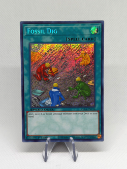 Fossil Dig SGX4-ENC14 Secret Rare 1st Ed Speed Duel Near Mint YuGiOh Card - Image 1