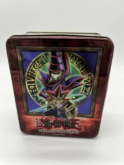 *EMPTY* Dark Magician Yami Yugi VERY RARE Original Collector’s Tin - Image 1