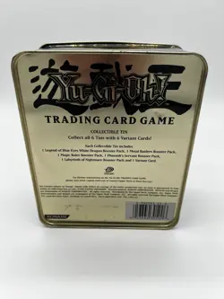 *EMPTY* Dark Magician Yami Yugi VERY RARE Original Collector’s Tin - Image 2
