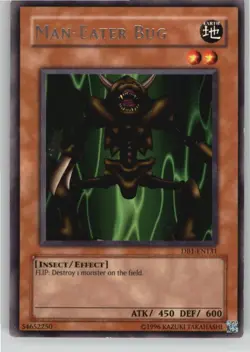 Man-Eater Bug Rare Dark Beginning 1 DB1-EN131 LP Holo - Image 1