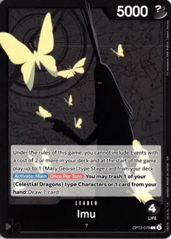 Imu L Carrying On His Will OP13-079 One Piece TCG - Image 1