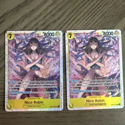 One Piece Nico Robin SR EB03-055 Heroines English NM+ 2x - Image 1