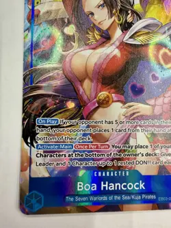 One Piece - Boa Hancock EB03-026 (SR) Alt Art Heroines Edition English NM/M - Image 5