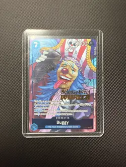 One Piece CCG Buggy (OP10 Release Event Winner) - One Piece Promotion Cards - Image 1