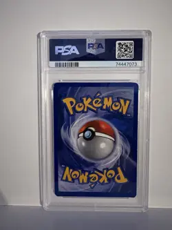 Pokemon TCG Base Set Charizard Holo Rare Card 1999 Unlimited, PSA 5 - Image 2