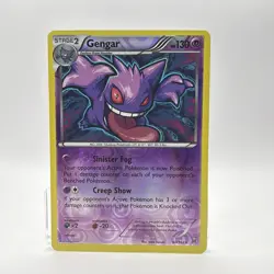 Pokemon Gengar TCG XY Breakthrough Holo Rare Card 60/162 (Cosmos) - Image 1