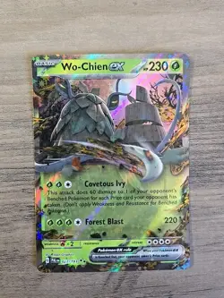 Pokemon TCG Wo-Chien ex 027/193 Paldea Evolved Ultra Rare Card NM - Image 1