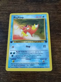 Magikarp 47/82 1st Edition Team Rocket Non Holo Pokemon Card - Image 1