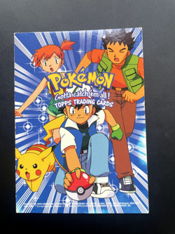 Topps Trading Card Pokemon the First Movie Card - Checklist LP - Image 1