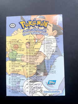 Topps Trading Card Pokemon the First Movie Card - Checklist LP - Image 2