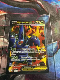Mega Heracross ex - 108/094 Ultra Rare Phantasmal Flames NM/M Pokemon Card - Image 1