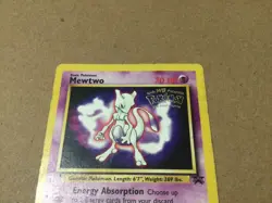 MEWTWO Black Star Promo..1995 - Kids WB Movie - Pokemon Card LV.60# 150 - Image 3
