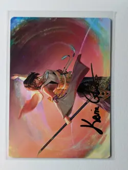 Yuna, Grand Summoner Art Card (Gold-Stamped Signature) Art Series: Final Fantasy - Image 1
