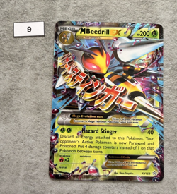 M Beedrill EX XY158 Jumbo Cards Holo 2016 EX - Image 1