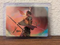 MTG Yuna, Grand Summoner Art Card Final Fantasy: Art Series 22/53 Near Mint - Image 1