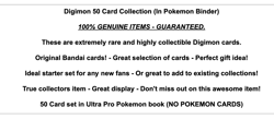 Digimon Trading Card Game Binder Bundle Rare TCG Starter Deck CCG Bulk Job Lot - Image 2
