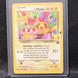 2021 Pokemon Celebrations Birthday Pikachu Holo #24 Classic Collection NM - Image 1