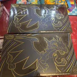 Pokemon Mega Charizard X ex Ultra-Premium Collection UPC Box Sealed Lot Of 2 - Image 1