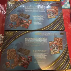 Pokemon Mega Charizard X ex Ultra-Premium Collection UPC Box Sealed Lot Of 2 - Image 2