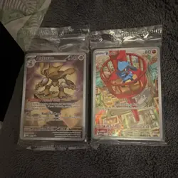 Pokemon TCG 12 Card Lot Foil Alakazam Riolu Psychic Fighting 2023 - Image 2