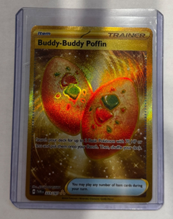 2025 Pokemon TCG: Buddy - Buddy Poffin 223/167: Twilight Mascaraed Hyper Rare - Image 1