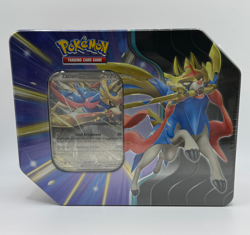 Pokemon Legendary ZACIAN EX Slashing Legends Tin Booster Packs SEALED - Image 1