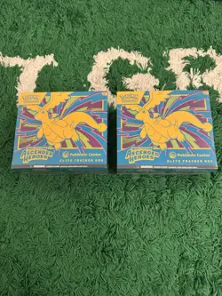 Ascended Heroes Pokemon Center Elite Trainer Box Lot of 2 READ DESCRIPTION - Image 1