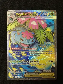 Mega Bisaflor Ex (MEG 155) Pokemonkarte - Mega-Entwicklung Deutsch - Image 1