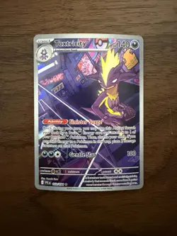 Pokemon TCG Toxtricity 103/094 Phantasmal Flames Illustration Rare Holo NM - Image 1