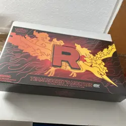 Pokemon TCG Team Rocket’s Moltres ex Ultra Premium Collection UPC - Tear In Seal - Image 1
