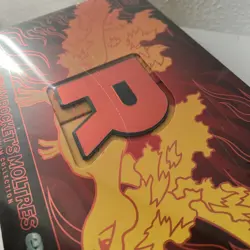 Pokemon TCG Team Rocket’s Moltres ex Ultra Premium Collection UPC - Tear In Seal - Image 2