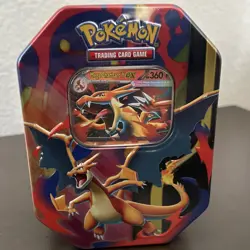 Pokemon Mega Charizard X & Y Tin Set Booster Pack Storage 2026 TCG set of 2 - Image 4