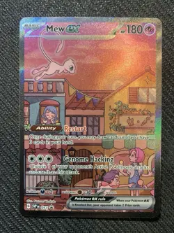 Pokemon TCG 151 Mew EX Black Star Promo SVP 053 - Image 1