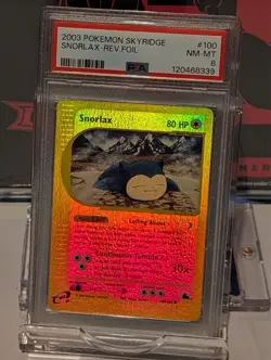 Pokemon TCG - Snorlax #100 - Reverse Holo - 2003 Skyridge - PSA 8 Mint - Image 3