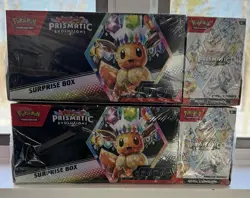 Pokemon Sam's Club Prismatic Evolutions Surprise Box + Booster Bundle (Lot of 2) - Image 1